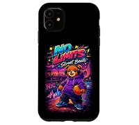 Custodia per iPhone 11 No Limits Street Beats New York Teddy Bear Street Basketball