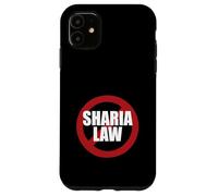 Custodia per iPhone 11 NO Sharia Law - Legge Anti Sharia
