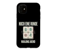 Custodia per iPhone 11 Noch Eine Runde Serata Mahjong Retrò tra Amici