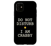 Custodia per iPhone 11 Non disturbare Sono Crabby Crostacei Osservatore