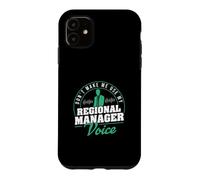 Custodia per iPhone 11 Non farmi usare il mio responsabile regionale Voice Funny Management
