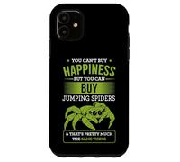 Custodia per iPhone 11 Non puoi comprare la felicità ma puoi comprare ragni che saltano