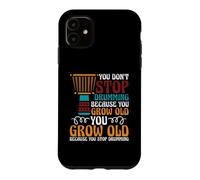 Custodia per iPhone 11 Non smetti di suonare la batteria perché ama la musica reggae Djembe