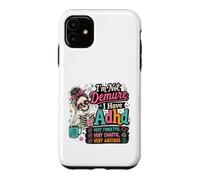 Custodia per iPhone 11 Non sono debole, ho un umorismo scheletro ADHD