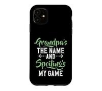 Custodia per iPhone 11 Nonno è il nome e Spoiling is my Game New Grandpa