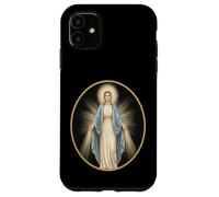 Custodia per iPhone 11 Nostra Signora della Grazia Vergine Cattolica Maria Arte devozionale
