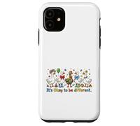 Custodia per iPhone 11 Oche per la consapevolezza dell"autismo Va bene essere diversi