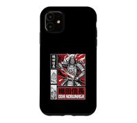 Custodia per iPhone 11 Oda Nobunaga Samurai Signore della guerra giapponese Sengoku