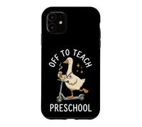 Custodia per iPhone 11 Off To Teach Preschool Asilo Nido Educatore
