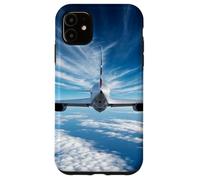 Custodia per iPhone 11 Oltre l'orizzonte: aereo da dietro