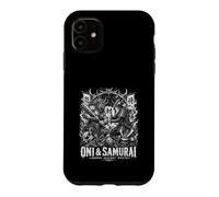 Custodia per iPhone 11 Oni e samurai onorano contro l'ira duello