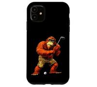 Custodia per iPhone 11 Orangutan da golf