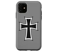 Custodia per iPhone 11 ORDINE TEUTONIC EMBLEMA CROCE CAVALIERI TEUTONICI CROCIATE