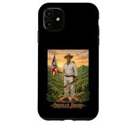 Custodia per iPhone 11 Orgullo Jíbaro Puerto Rico Flag Coqui Heritage
