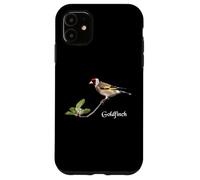 Custodia per iPhone 11 Ornitologia degli uccelli cardellini europei