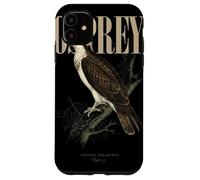 Custodia per iPhone 11 Osprey Bird Watching Art Art Nature Love Birds