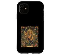 Custodia per iPhone 11 Ostara Spring Goddess Bunny Celebration Holiday Tarocchi Card