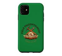 Custodia per iPhone 11 Paleontologo di campo scavando il fossile passato