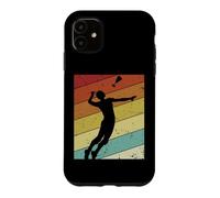 Custodia per iPhone 11 Pallone da pallamano Peteca gioco d'azzardo Indiaca