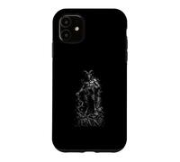Custodia per iPhone 11 Pan Antica Foresta Greca Dio Satiro Mito Pagano