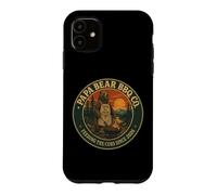 Custodia per iPhone 11 Papà Bear BBQ dà da mangiare ai cuccioli dal 2026 Patch Father New Dad
