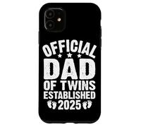 Custodia per iPhone 11 Papà ufficiale dei gemelli fondata nel 2025
