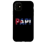 Custodia per iPhone 11 Papi Cuba Bandiera Vintage Distressed Graphic Cuba Papi