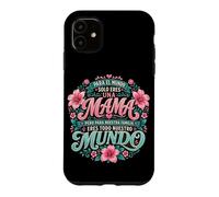 Custodia per iPhone 11 Para Nuestra Familia Eres Todo Mama Quote Graphic Mundo