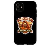 Custodia per iPhone 11 Parco Nazionale degli Archi Souvenir Utah Visitatore Memorabilia Escursionista