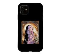 Custodia per iPhone 11 Pastello Goth Creepy Carino Kawaii Coquette Cristiano Religioso