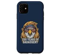 Custodia per iPhone 11 Patriotic Eagle Mullet | 250 anni di Badassery in America