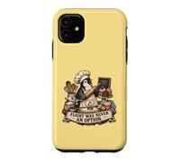 Custodia per iPhone 11 Penguin Baker For Cupcake Baking Pasticceria Chef
