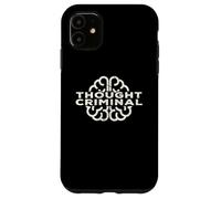 Custodia per iPhone 11 Pensiero Criminal Liberty Design per i libertari anarchici