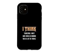 Custodia per iPhone 11 Penso, quindi non ho molto in comune con...