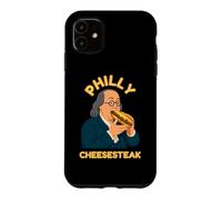 Custodia per iPhone 11 Philly Cheesesteak Benjamin Franklin Philadelphia Foods