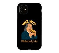 Custodia per iPhone 11 Philly Cheesesteak Wiz Wit Benjamin Franklin Filadelfia