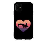 Custodia per iPhone 11 Pianistin - Pianistina classica per pianoforte, a forma di cuore