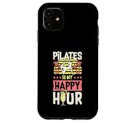 Custodia per iPhone 11 Pilates è il mio Happy Hour in stile tropicale