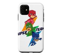 Custodia per iPhone 11 PJ Masks TV Super Team Flash