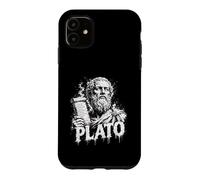 Custodia per iPhone 11 Platone Greco Antico Filosofo Ateniese Pensatore