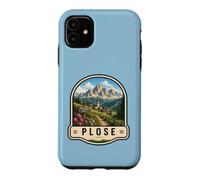 Custodia per iPhone 11 Plose Italia Dolomiti Vintage Mountain Travel Design