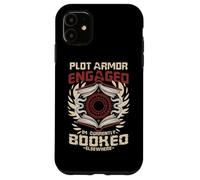 Custodia per iPhone 11 PLOT ARMOR ENGAGED I'M CURRENTLY BOOKED ELSEWHERE
