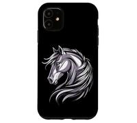 Custodia per iPhone 11 Pony a Cavallo Pony Puledro Pony Fattoria Cavaliere Pony