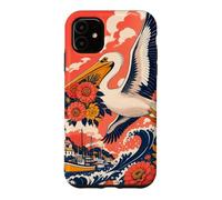 Custodia per iPhone 11 Porto di Zinnia Pelican