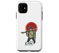 Custodia per iPhone 11 Poster Western Hero "La legge dietro il seme"
