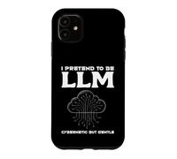 Custodia per iPhone 11 PRETENDO DI ESSERE LLM CYBERNETICO MA GENTLE Programmazione AI