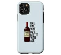 Custodia per iPhone 11 Pro 1959 COME IL VINO FINE I GET BETTER WITH AGE Birthday Meme