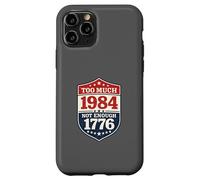 Custodia per iPhone 11 Pro 1984 Riferimento distopico Anti Tirannia Amare la libertà