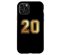 Custodia per iPhone 11 Pro 20 Numero Venti Team Sports Graphic Varsity Matching