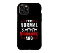 Custodia per iPhone 11 Pro 3 CHIHUAHUAS AGO Divertenti cuccioli di Chias Chi-Chi Cani